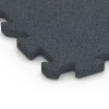 Detailaufnahme der Randausprägung von WARCO-Produkt 6992, Fitnesstegel, Format 50 x 50 x 3 cm | 0,25 m², Farbe Leisteengrijs.