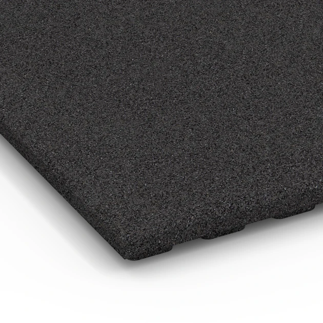 Detailaufnahme der Randausprägung von WARCO-Produkt 6383, , Format 100 x 100 x 4 cm, Farbe Antraciet.