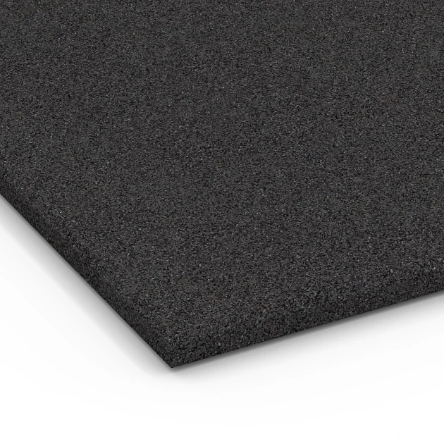 La vue détaillée sur les bords du produit WARCO 6381, Tapis d’écurie, au format 100 x 50 x 3 cm | 0,50 m², en couleur Anthracite.