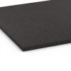 Detailaufnahme der Randausprägung von WARCO-Produkt 6482, Ondervloertegel Kl. 2, Format 52 x 52 x 1,8 cm, Farbe Antraciet.