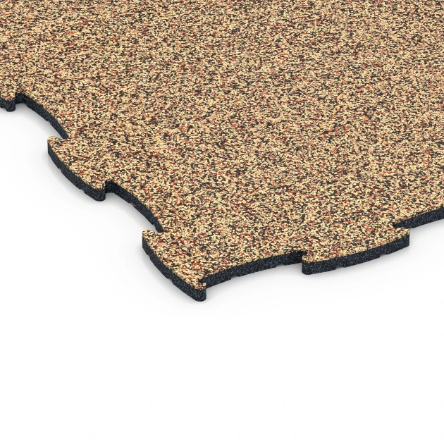 La vue détaillée sur les bords du produit WARCO 6808, Sol agility pour chiens, au format 97,1 x 97,1 × 1,8 cm, en couleur Terracotta.