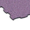 La vue détaillée sur les bords du produit WARCO 6810, Sol agility pour chiens, au format 97,1 x 97,1 × 1,8 cm, en couleur Lavande.