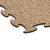 Detailaufnahme der Randausprägung von WARCO-Produkt 6907, Hundesportboden Indoor, Format 98 x 98 × 1,8 cm, Farbe Terra Cotta.
