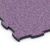 Detailaufnahme der Randausprägung von WARCO-Produkt 6891, Fitness Max Floor System, Format 97,1 x 97,1 x 2,8 cm, Farbe Lavendel.