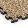 Detailaufnahme der Randausprägung von WARCO-Produkt 6772, Zwembadrand tegels, Format 28,9 x 28,9 x 1,8 cm, Farbe Terracotta.