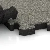 Le gros plan sur le système de connexion des revêtements de sol WARCO 2878 - Dalle de trottoir en couleur Granit clair. Les dimensions 500 x 500 x 40 mm.
