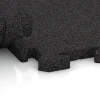 Großaufnahme vom Verbindungssystem von WARCO-Boden 3354 - Hunde-Bodenplatte im Farbdesign Anthrazit. Abmessungen 100 x 100 x 3 cm | 1,00 m².