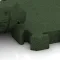 Assemblage en puzzle | Bords légèrement arrondis | Profil de drainage formé sur la face inférieure