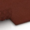 Großaufnahme vom Verbindungssystem von WARCO-Boden 6645 -  im Farbdesign Baksteenrood. Abmessungen 100 x 50 x 3 cm.