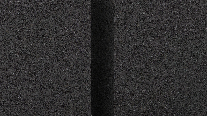 Fondation béton avec appui dorsal