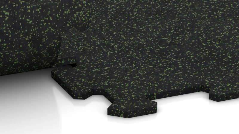 Connexion puzzle découpée sans chanfrein