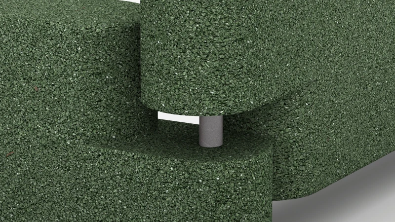 Chaînage via ancrage au sol