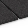 Großaufnahme vom Verbindungssystem von WARCO-Boden 6381 - Stallmatte im Farbdesign Anthrazit. Abmessungen 100 x 50 x 3 cm | 0,50 m².