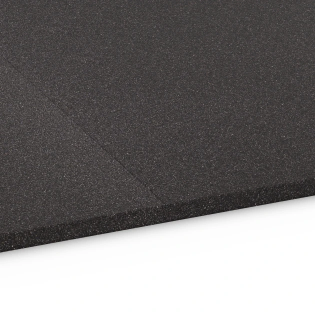 Großaufnahme vom Verbindungssystem von WARCO-Boden 6482 - Funktionsplatte Kl. 2 im Farbdesign Anthrazit. Abmessungen 52 x 52 x 1,8 cm.