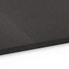 Großaufnahme vom Verbindungssystem von WARCO-Boden 6660 - Ondervloertegel Kl. 2 im Farbdesign Antraciet. Abmessungen 104 x 104 x 2,7 cm.