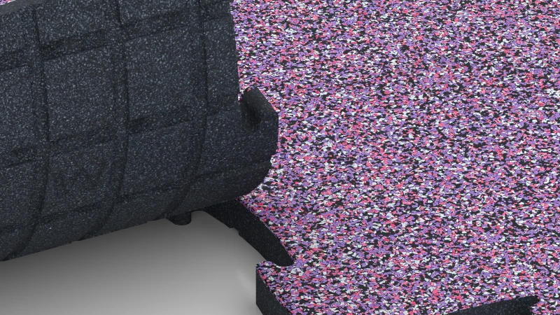 Geoptimaliseerde puzzelverzahning zonder voeg