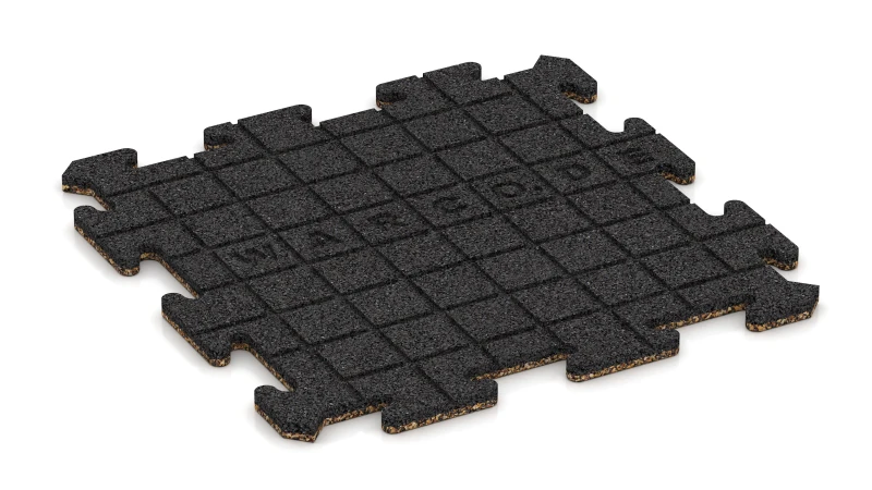 Rainures de drainage en disposition carrée – 4 mm de profondeur