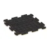 Aufsicht auf die Unterseite, also die Bodenseite von WARCO-Formteil 6206 - Balkon-Bodenbelag 1,8 cm – wetterfest im Format 500 x 500 x 18 mm.