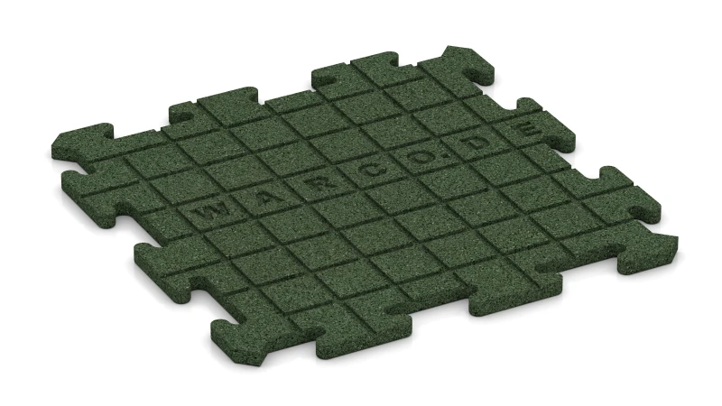 Rainures de drainage en disposition carrée – 4 mm de profondeur