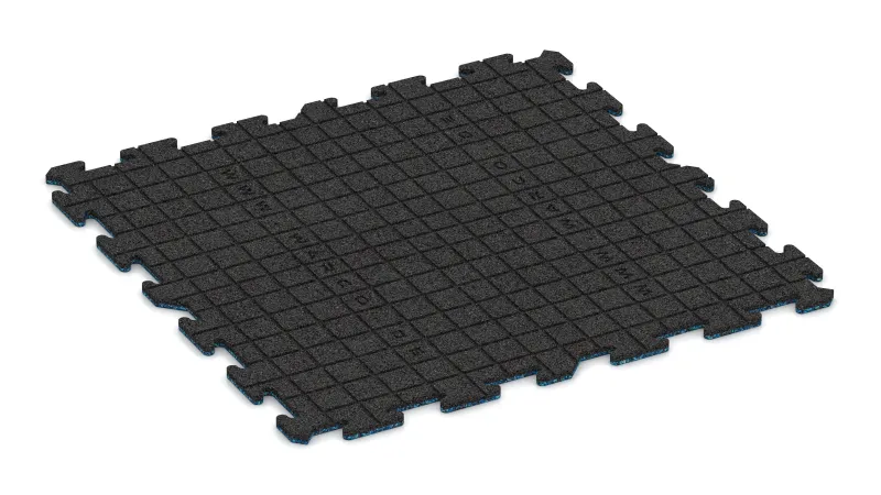 Drainagegroeven in een vierkant patroon – 4 mm diep