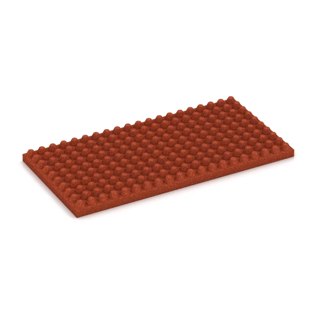 Aufsicht auf die Unterseite, also die Bodenseite von WARCO-Formteil 3644 - Luxe stalmat im Format 100 × 50 × 5,5 cm.