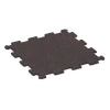Aufsicht auf die Unterseite, also die Bodenseite von WARCO-Formteil 0912 - Fitnessvloer Compact im Format 485 x 485 x 8 mm | 0,235 m².