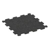 Aufsicht auf die Unterseite, also die Bodenseite von WARCO-Formteil 0920 - Fitnessvloer Compact im Format 485 x 485 x 8 mm | 0,235 m².