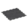 Aufsicht auf die Unterseite, also die Bodenseite von WARCO-Formteil 6452 - Fitnessvloer Compact im Format 100 × 100 × 0,8 cm.