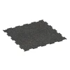 Aufsicht auf die Unterseite, also die Bodenseite von WARCO-Formteil 6454 - Fitnessvloer Compact im Format 100 × 100 × 0,8 cm.