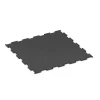 Aufsicht auf die Unterseite, also die Bodenseite von WARCO-Formteil 6455 - Fitnessvloer Compact im Format 50 × 50 × 0,8 cm.