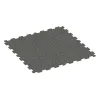 Aufsicht auf die Unterseite, also die Bodenseite von WARCO-Formteil 1019 - Fitnessvloer Compact im Format 970 x 970 x 8 mm.