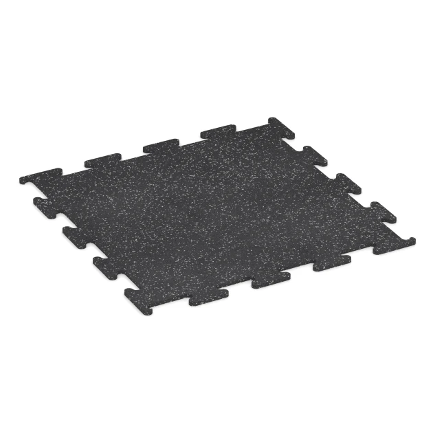Aufsicht auf die Unterseite, also die Bodenseite von WARCO-Formteil 3777 - Fitness Performance Elite Trainingsvloer im Format 100 x 100 x 1,5 cm | 1,00 m².