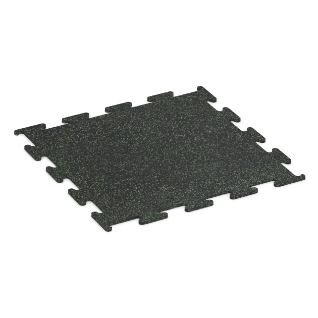 Aufsicht auf die Unterseite, also die Bodenseite von WARCO-Formteil 3759 - Fitness Performance Elite Trainingsvloer im Format 100 x 100 x 1,5 cm | 1,00 m².