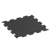 Aufsicht auf die Unterseite, also die Bodenseite von WARCO-Formteil 6164 - Fitness Performance Elite Trainingsvloer im Format 50 x 50 x 1 cm | 0,25 m².