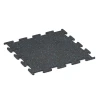 Aufsicht auf die Unterseite, also die Bodenseite von WARCO-Formteil 3766 - Fitness Performance Elite Trainingsvloer im Format 50 x 50 x 1 cm | 0,25 m².