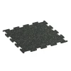 Aufsicht auf die Unterseite, also die Bodenseite von WARCO-Formteil 3767 - Fitness Performance Elite Trainingsvloer im Format 50 x 50 x 1 cm | 0,25 m².