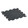 Aufsicht auf die Unterseite, also die Bodenseite von WARCO-Formteil 3770 - Fitness Performance Elite Trainingsboden im Format 50 x 50 x 1,5 cm | 0,25 m².