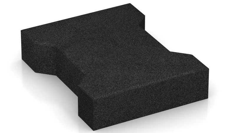 Klinkerbestrating, aan beide zijden bruikbaar