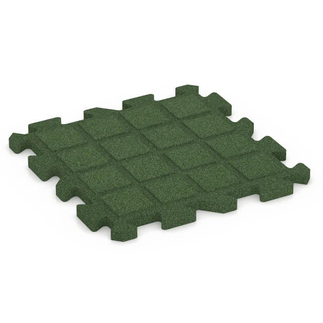 Aufsicht auf die Unterseite, also die Bodenseite von WARCO-Formteil 6991 - Multisport sporttegel im Format 50 x 50 x 3 cm | 0,25 m².