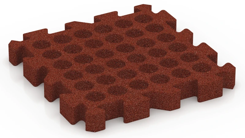 Canaux de drainage carrés