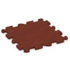 Aufsicht auf die Unterseite, also die Bodenseite von WARCO-Formteil 6984 - Fitnesstegel im Format 50 x 50 x 2 cm | 0,25 m².
