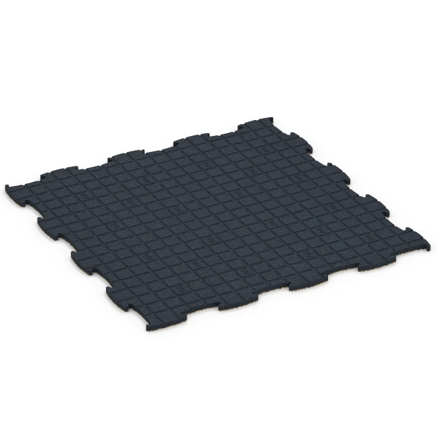 Aufsicht auf die Unterseite, also die Bodenseite von WARCO-Formteil 6876 - Fitness Max Floor System im Format 97,1 x 97,1 × 1,8 cm.