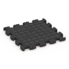 Aufsicht auf die Unterseite, also die Bodenseite von WARCO-Formteil 6881 - Fitness Max vloersysteem im Format 46 x 46 × 2,8 cm.