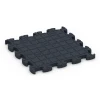 Aufsicht auf die Unterseite, also die Bodenseite von WARCO-Formteil 6961 - Fitness Premium sportvloer im Format 45,9 x 45,9 x 2,8 cm.