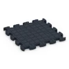 Aufsicht auf die Unterseite, also die Bodenseite von WARCO-Formteil 6967 - Fitness Premium studiovloer im Format 45,9 x 45,9 x 2,8 cm.