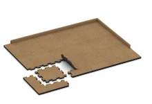 Rubberen straattegels