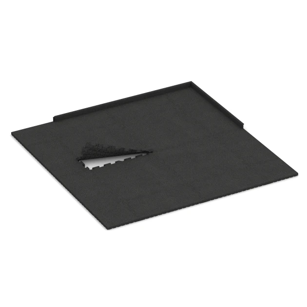 Typische Verlegung oder Einbausituation für den Artikel 6055 von WARCO - Event kliktegel voor buiten, Farbton Antraciet in der Abmessung 100 x 100 x 4 cm | 1,00 m².