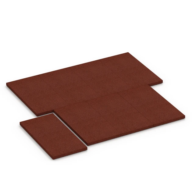 Typische Verlegung oder Einbausituation für den Artikel 6649 von WARCO - Staltegel Luxe, Farbton Baksteenrood in der Abmessung 100 x 50 x 5 cm.