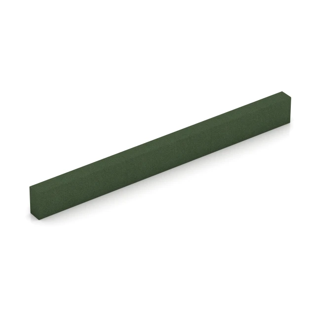 Typische Verlegung oder Einbausituation für den Artikel 7030 von WARCO - Rubberen bloktrede van rubbergranulaat, Farbton Grasgroen in der Abmessung 100 x 30 x 15 cm.