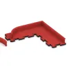Typische Verlegung oder Einbausituation für den Artikel 4286 von WARCO - Wandschutz Sockelleiste, Farbton Rose in der Abmessung 750 x 20 x 80 mm.